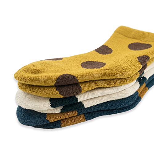 3 Pairs Ultra Thick Warm Toddler Socks Baby Boy and Girl winter Socks Infant Socks Kid Sock Warm Cotton Crew Socks2