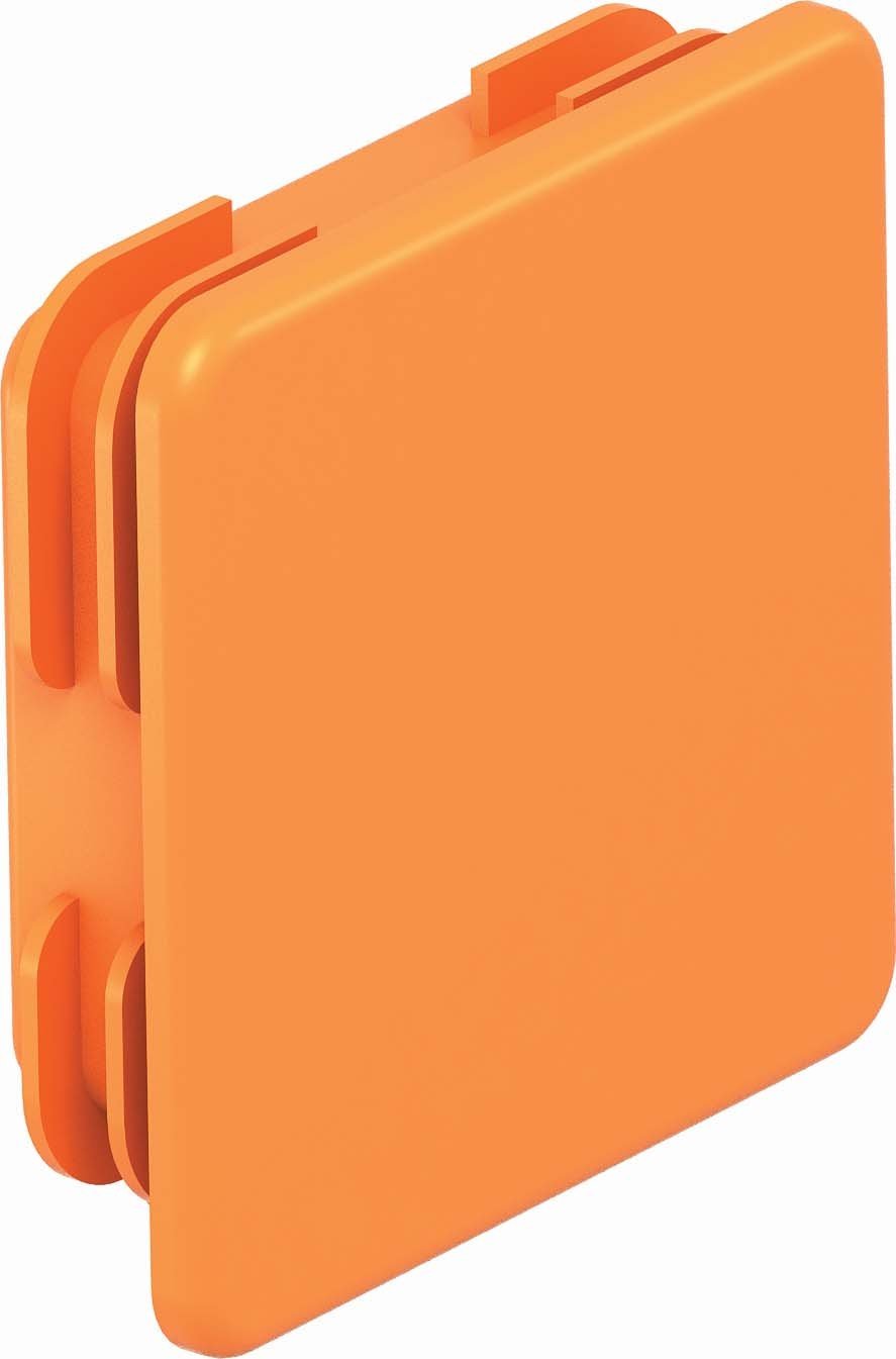 Tapo final pour perfiles MS 41 OBO-BETTERMANN finition rail