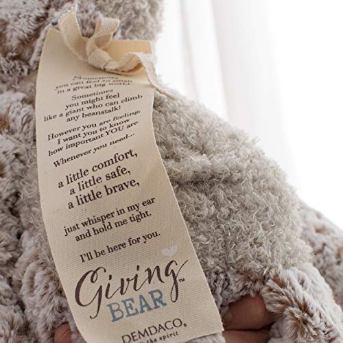 DEMDACO Jumbo 36 inch Giving Bear with Corduroy Ear Children's Plush Stuffed Animal Toy - Image 5