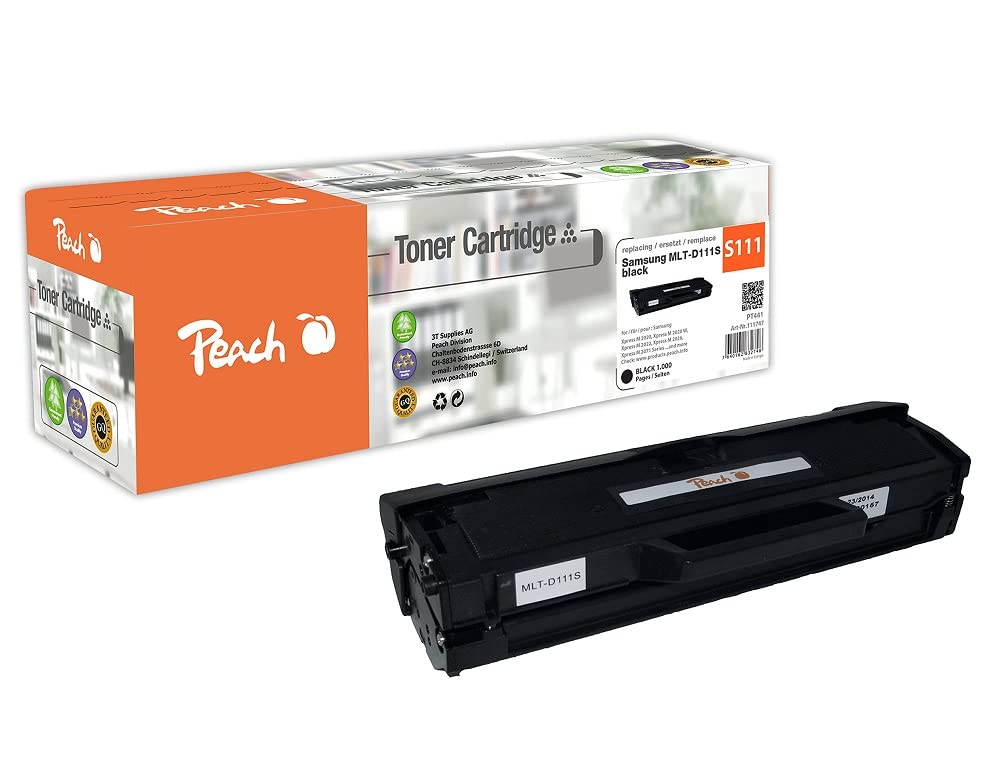 Toner Samsung MLT-D111S Peach sans bavure texte net - 2