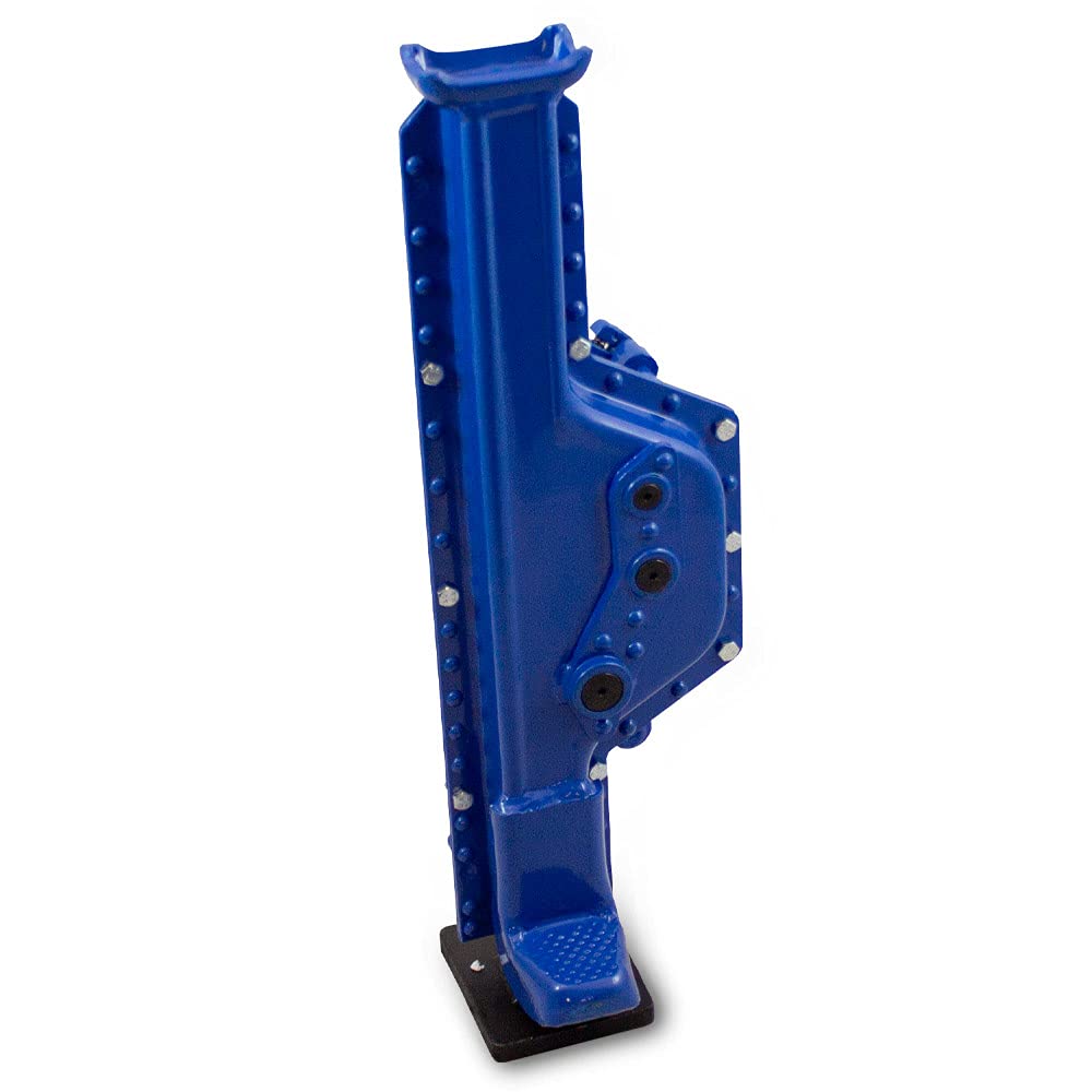 BITUXX® Stahlwinde 10,0 t Zahnstangenwinde Zahnstangenheber Stockwinde Hubwinde Hebewinde 10000 kg Winde (1 Paar)