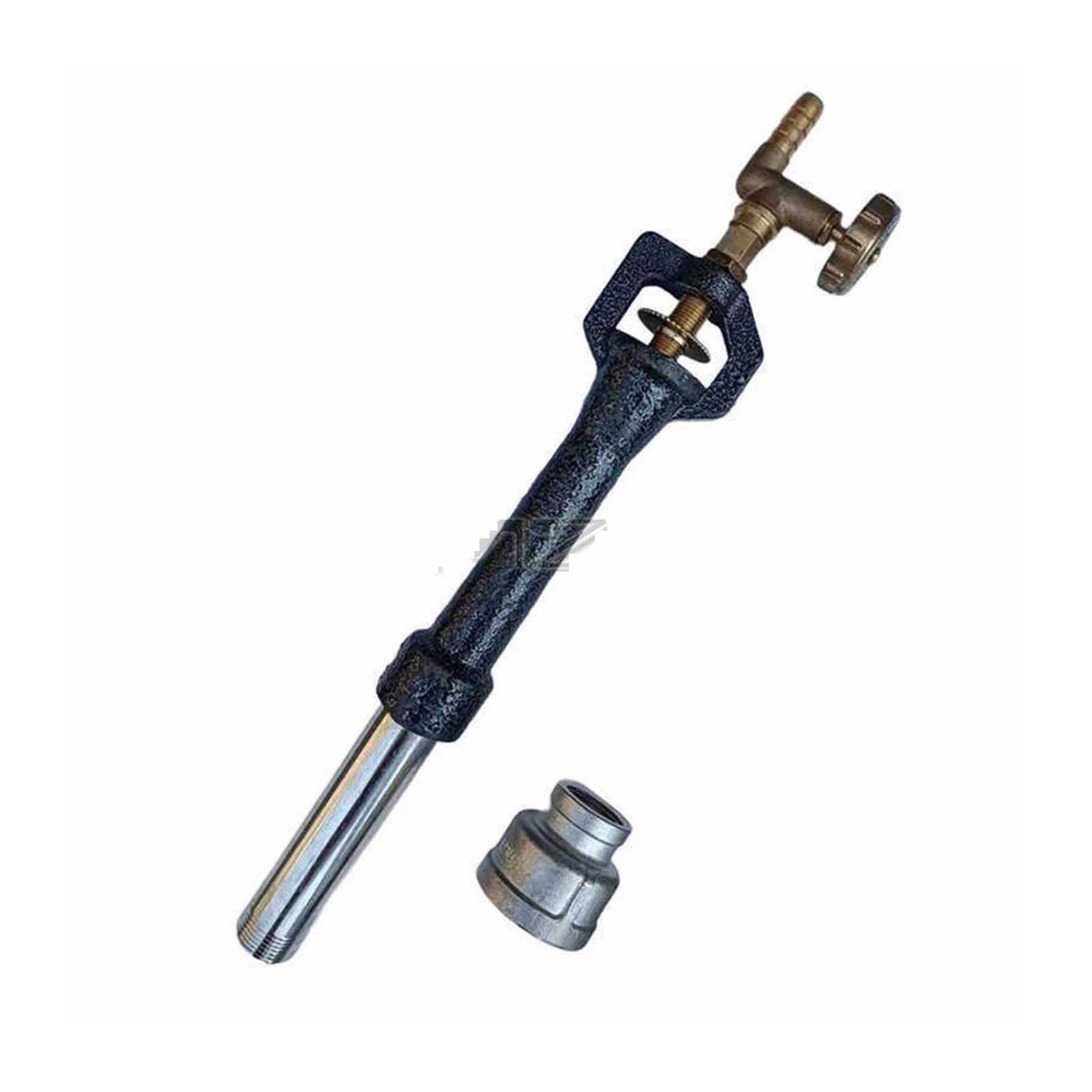 Quemador de acero inoxidable resistente a altas temperaturas, quemador de forja de Gas propano, horno de fusión de oro, plata y cobre, herramienta lanzallamas Para bricolaje