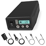 Talentcell 12V LiFePO4 Battery Pack LF4106, 2000 Cycles Rechargeable 12.8V 6Ah 76.8Wh Lithium Iron Phosphate Battery with DC 12/9/6 Volt and 5V USB Output for LED Strip, CCTV Camera, Mobile and More