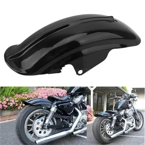Guardabarros trasero universal corto ABS para reparar salpicaduras en Bobber 5