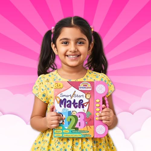 Image of Little Learner Math Sound Book | Numbers, Counting, Shapes & Early Maths Learning | Interactive Sound Book for Kids (Ages 2-5 Years)