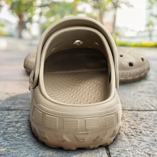 KEMISANT Men Clogs-Comfortable Mules Sandals Watershoes for Men Women Cushioned Footbed Arch Support-Lightweight EVA3