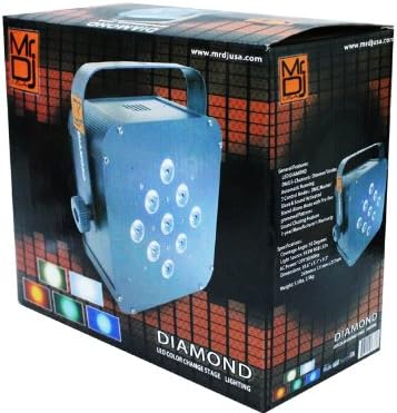 Mr. Dj DIAMOND DMX-6 Channels LED Color Change State Lighting