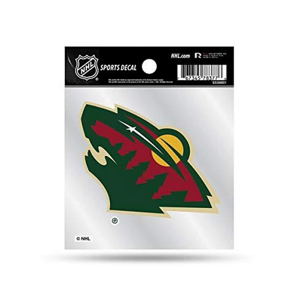 Rico IndustriesNHL Minnesota Wild 4"x4" Small Style Decal