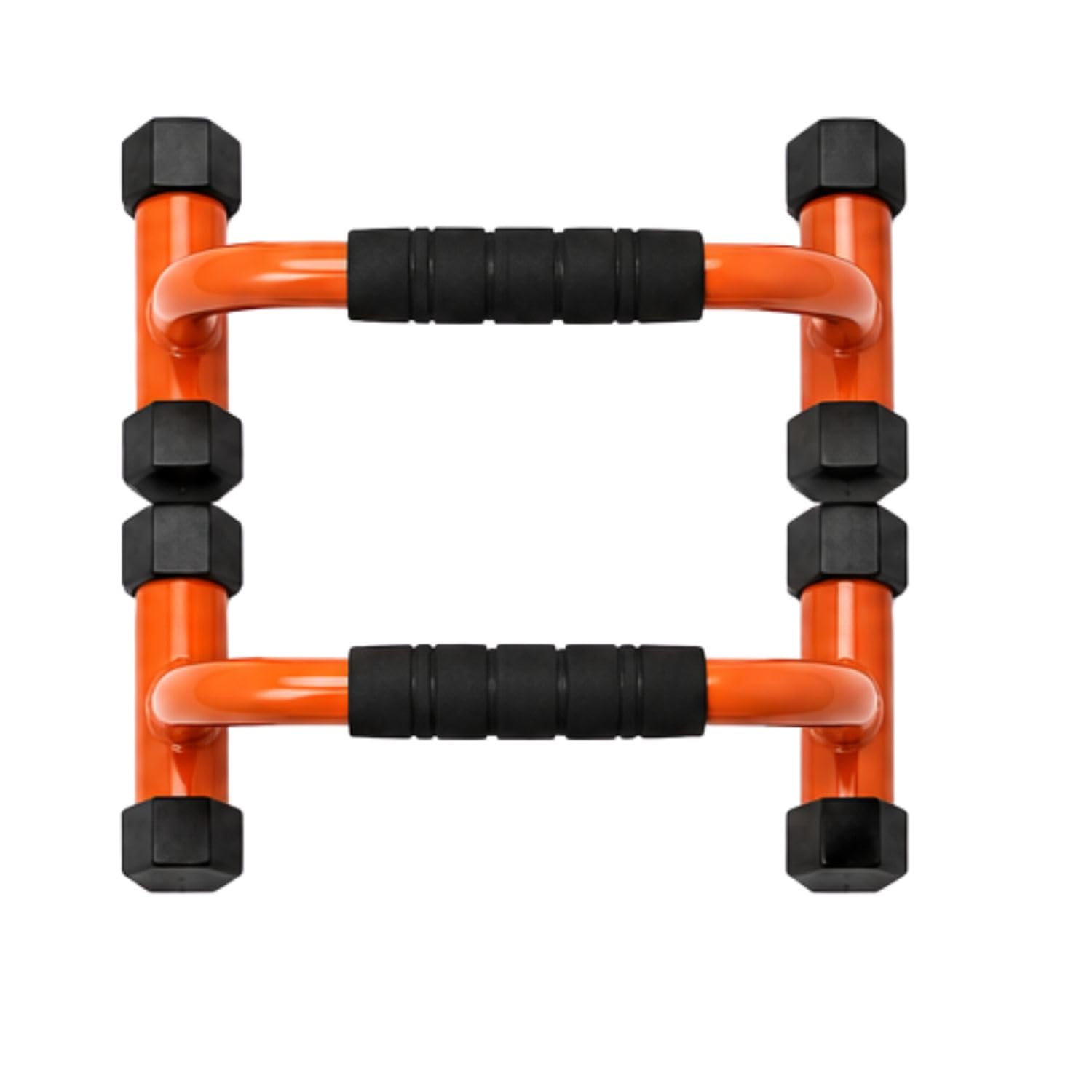 Portable Iron Push Up Stand with Comfortable Foam Handles, Heavy Duty Push Up Bars for Strength Training, Non Slip Workout Equipment for Home Gym Exercise, Black for Men and Women-image-38