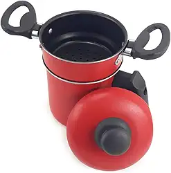 Cuscuzeiro Individual 14 Vermelho Dona Chefa