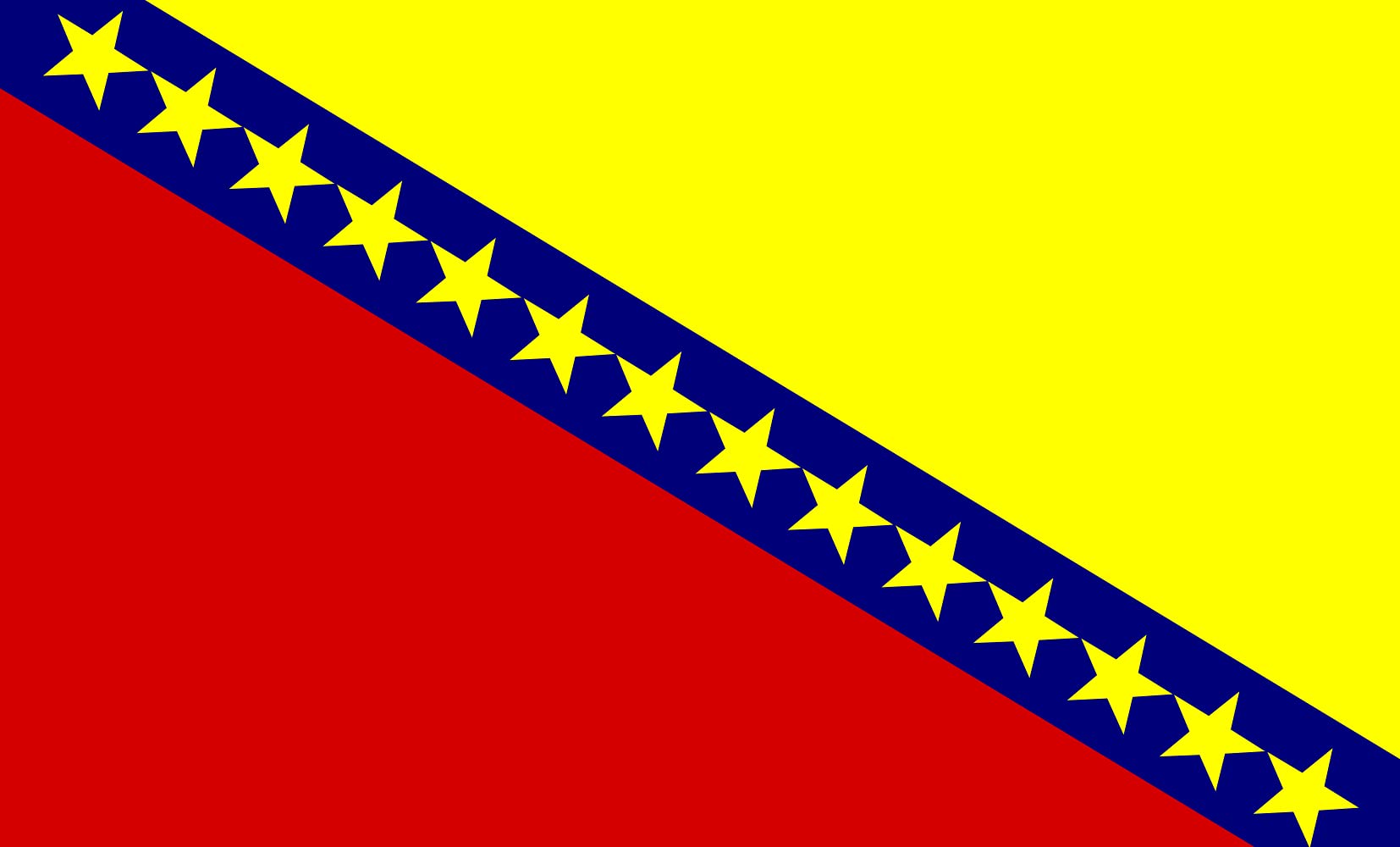 magFlags Duża flaga ?e?inovo-Oble?evo Municipality, Macedonia | Flaga krajobrazowa | 1,35 m² | 14,5 m2 | 90 x 150 cm | 3 x 5 stóp - 100% wyprodukowano w Niemczech - trwała flaga zewnętrzna