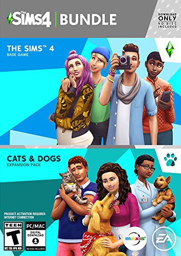 The Sims 4 - Plus Cats & Dogs Bundle [Online Game Code]