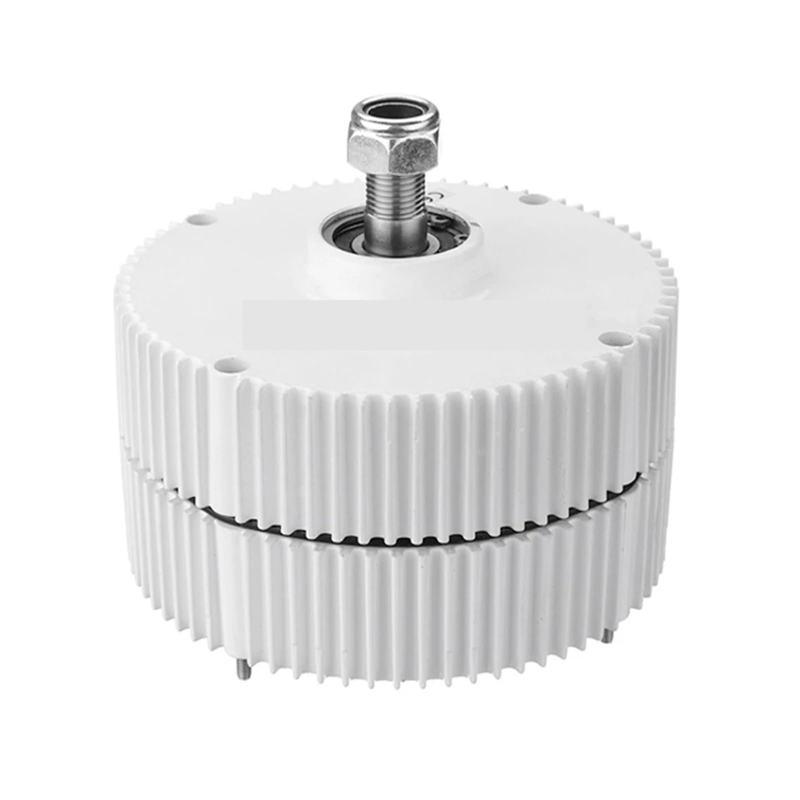 Kit turbina eolica 1000W 12V 24V 48V Generatore a magnete permanente a basso numero di giri Turbina eolica fai-da-te 1KW Piccolo alternatore Uso for la casa agricola(No Base,SINGLE SHAFT_24V_1000W)