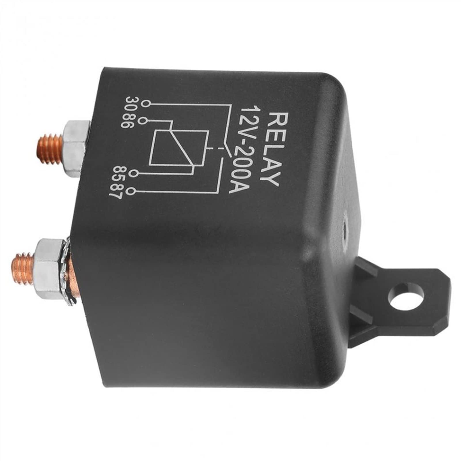 Relé para automóvil y camión, motor automotriz 24V/12V 200A/100A/120A tipo continuo modular (24V1.8W120A)