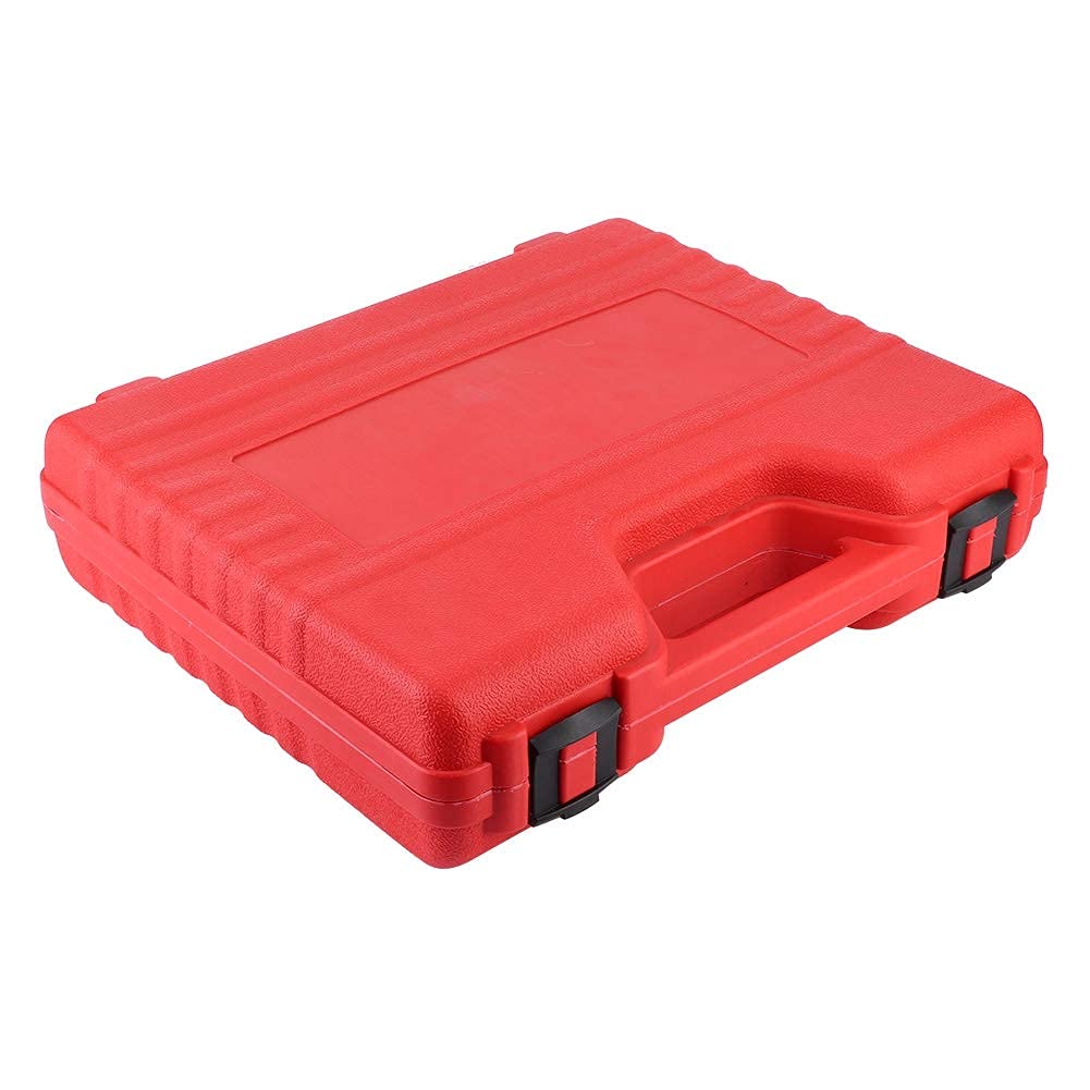 Kraftstoffdruckmesser TU-443 0-140 PSI (0-10 bar) Doppelskala kompatibel mit OBD2-Fahrzeugen Komplettset