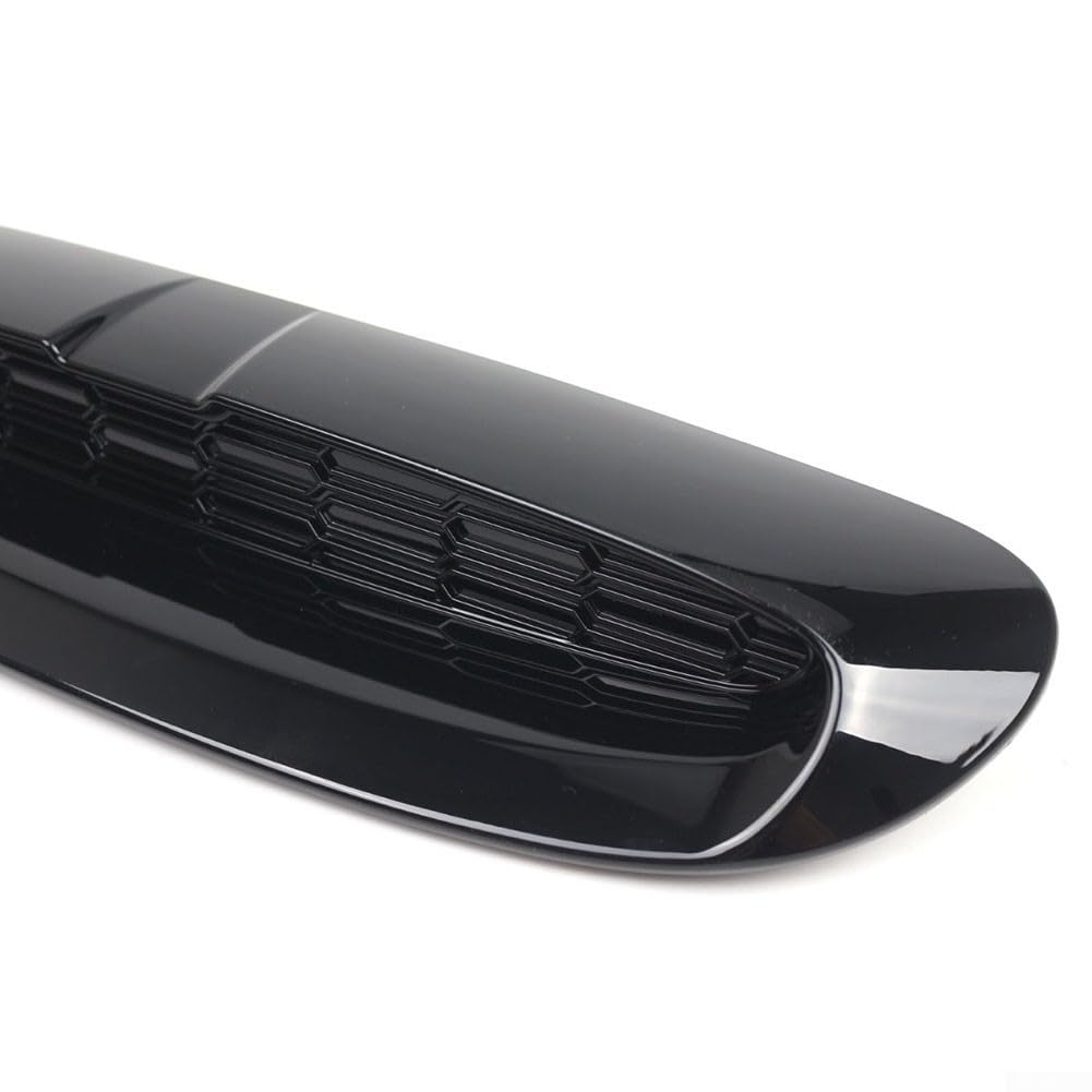 Wlot powietrza do maski silnika MINI Cooper F54 F55 F56 F57 2014-2021, błyszcząca czarna szufla wentylacyjna ABS, zamiennik 51137328312 51137376052