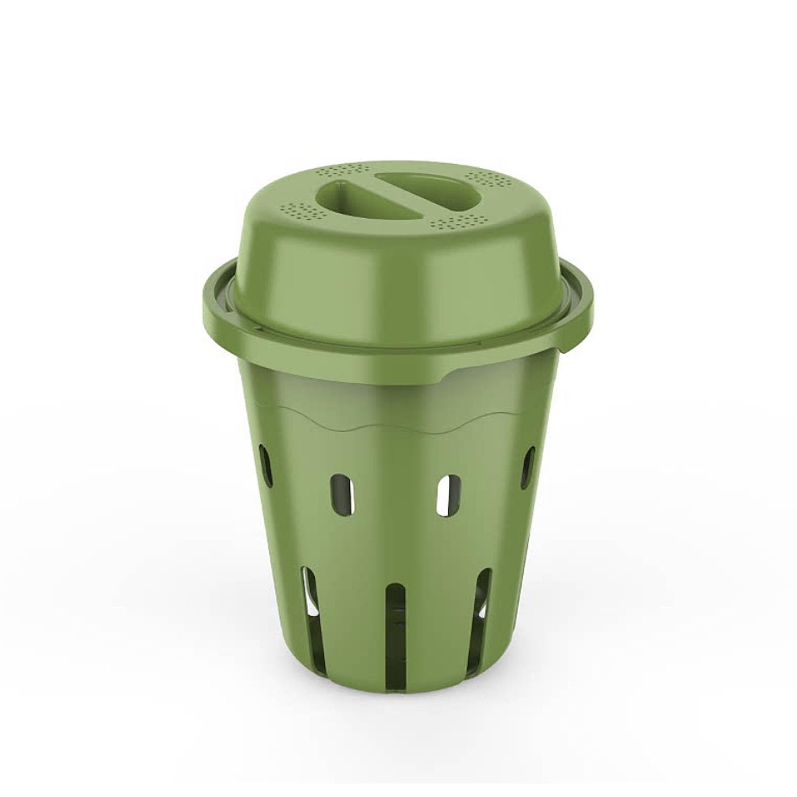 Tsophreniq Green Underground Composter Garden With Lid Composter With Ventilation Hole Box For Home Plant Soil Improvement Outdoor Compost Bin