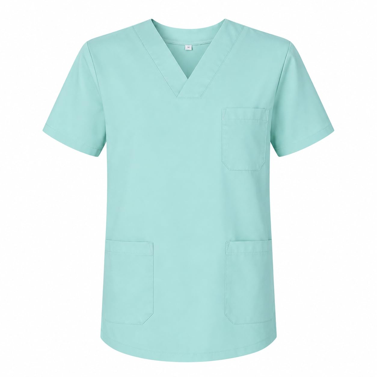 MISEMIYA Unisex Medical Service T-Shirt, turquoise, M