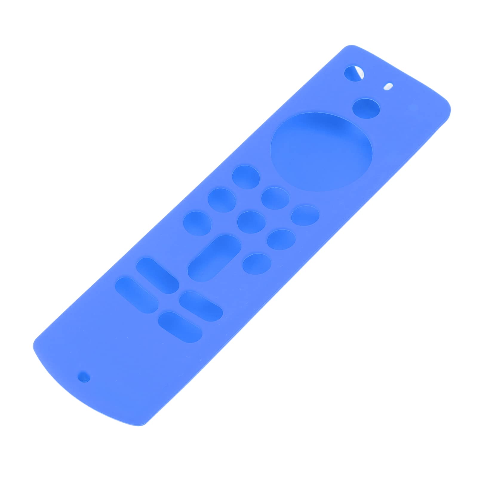 Funda Protectora de Silicona Suave para Mando a Distancia TV Stick, Antideslizante con Cordón, Recortes Precisos, Ligera, 3.ª Generación (Blue)