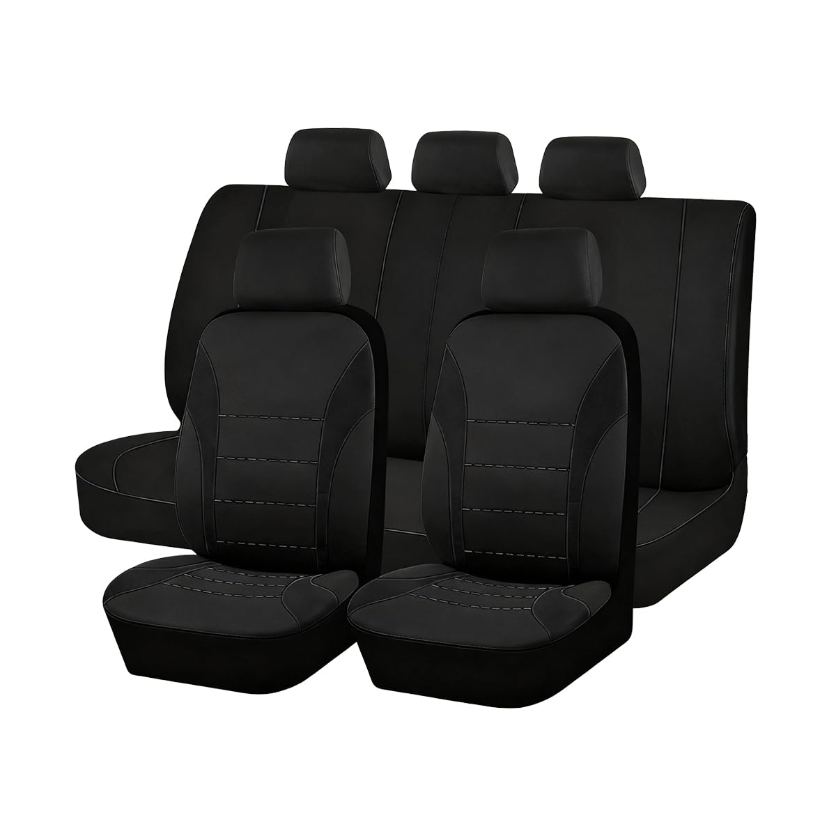 Coprisedili per auto per Audi A3 2005-2009, Set fodere protezione sedili poliestere, Accessori Auto Interno Lavabile（2 pcs Coprisedili anteriori）