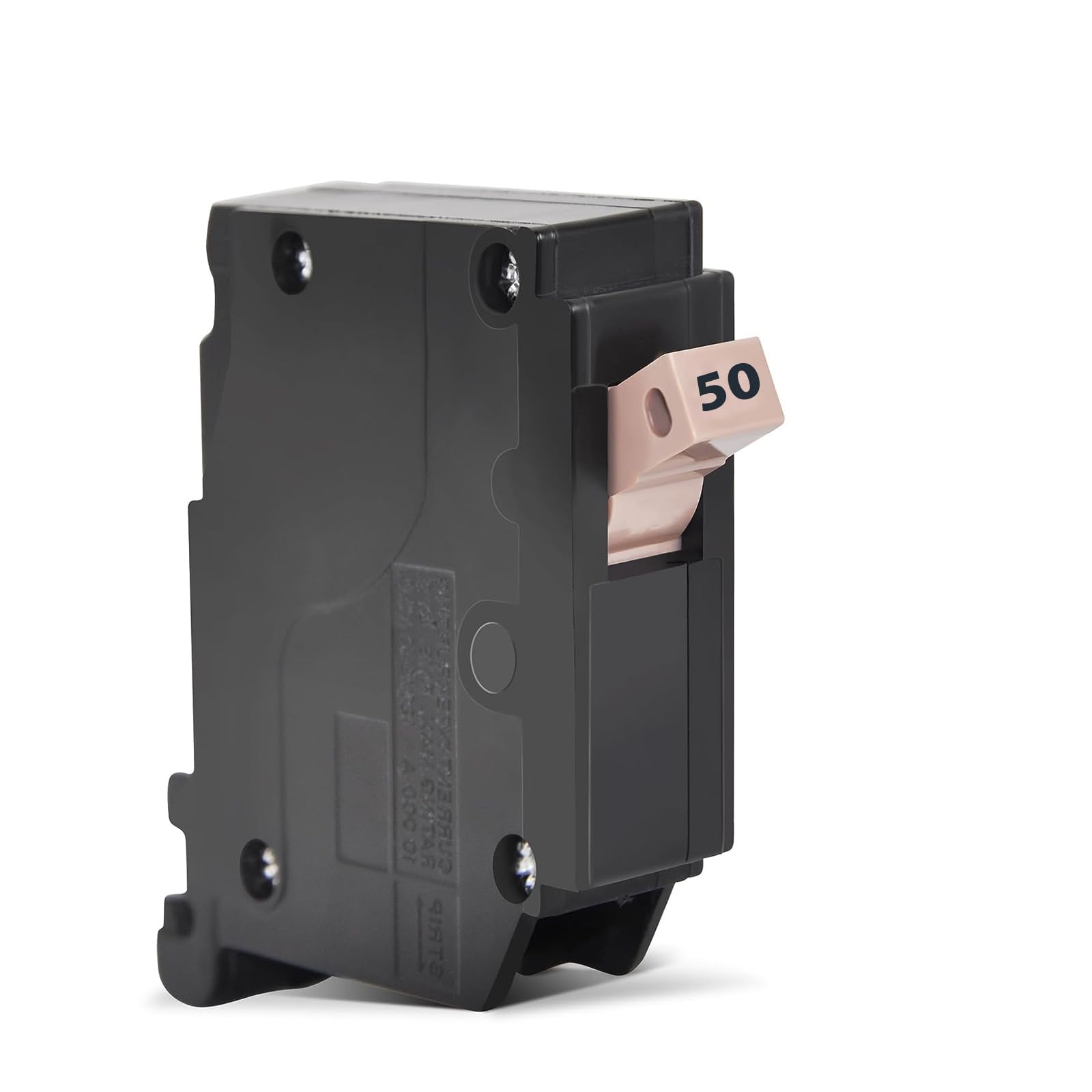 150 1-Pole 50-Amp Circuit Breaker, Type 3/4-Inch Plug-On Molded Case Circuit Breaker, Thermal Magnetic Protection, 10 KAIC, 120/240V, Fit for Eaton