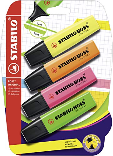 Stabilo Boss Original Highlighter Set