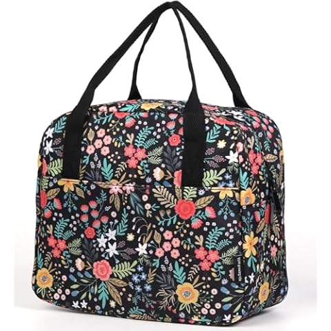 VLM Lunch Bag,Lunch Box for Women Men,Reusable Insulated Lunch Tote,Small Leakproof Cute Lunch Cooler with High Capacity for Work,Picnic,Camping Cover
