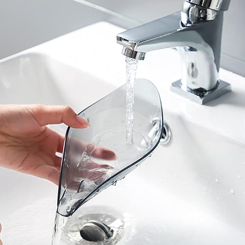 Miniatura 5 de Cabilock Jabonera en forma de hoja, 2 piezas, soporte creativo para jabón de ducha para baño, cocina, diseño de drenaje práctico, contenedor de