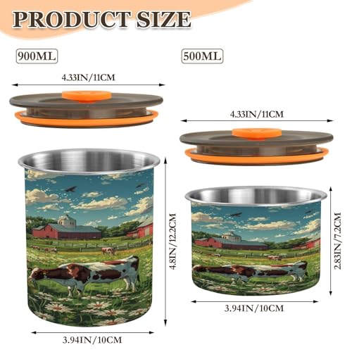 Envase Hermético de Acero Inoxidable para Café 17oz miniatura 2
