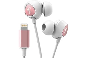 Thore Wired Earbuds, MFi Certified for Lightning iPhone Use
