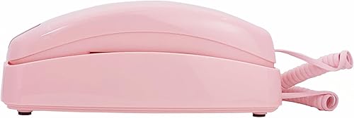 Miniatura 6 de Teléfono fijo Teléfono, TelPal Teléfono doméstico con cable, Trimline Teléfono de casa para montaje en pared fijo, teléfono de pared con botón