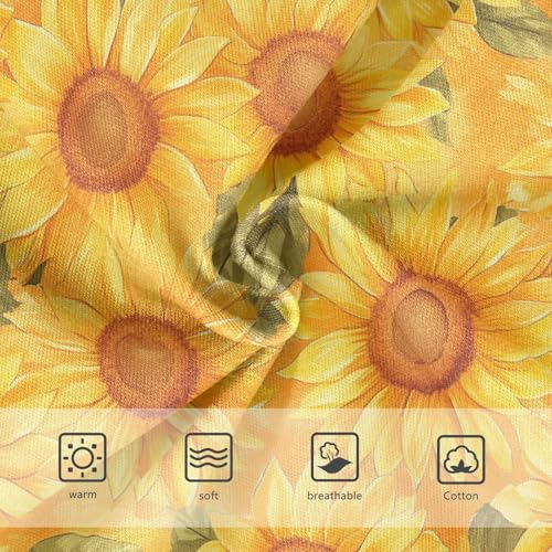 Girls Underwear Soft Cotton Sunflower Kids Panties in Sizes 2/3t, 4t, 5t, 6 and 83