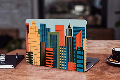 Image of GalaxsiaTM The City Vinyl Laptop Skin /Sticker /Cover /Decal Compatible for Any 14 inch Inches Laptop (Hp /Dell /Sony /Acer /Lenovo /Asus. Etc) Or Notebook.