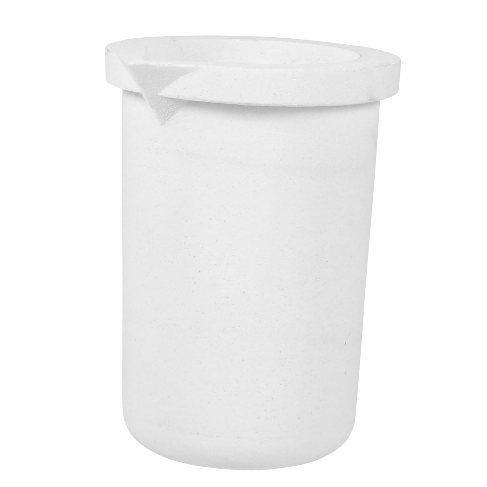 iplusmile Schmelztiegel-Tiegelbecher aus Keramik, Hochtemperaturbeständig Tiegelschale zum Schmelzen von Guss Raffiniert Gold Silber Kupfer Schrott Schmuck, 2kg