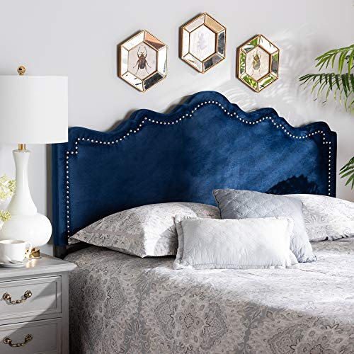 Baxton Studio Headboards, Queen, Royal Blue #TOP15