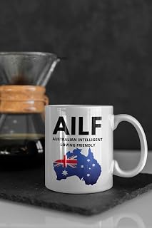 Funny Australian mug 15oz 11oz | Fun Australia Mugs for Dad Boyfriend Husband | Australian Wife Mother Girlfriend Co worker Coffee mugs