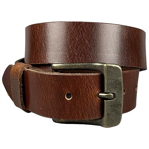 Zelikovitz Canadian Made Leather Belt 1.5