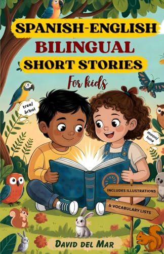 Spanish-English Bilingual Short Stories for Kids: Includes Vocabulary Lists & Illustrations