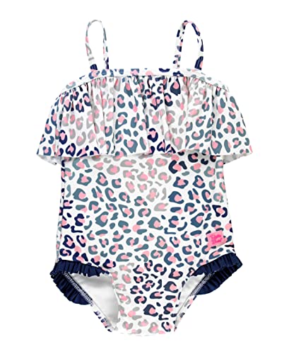 RuffleButts Cool Leopard Single Ruffle One Piece - 18-24m