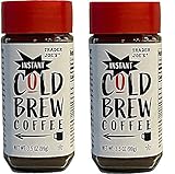 Trader Joe's Instant Cold Brew Coffee - 100% Arabica Beans (2 Pack)