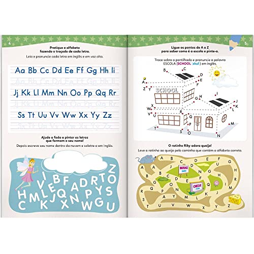 Aprenda em casa INGLÊS:Alfabeto-Opostos...