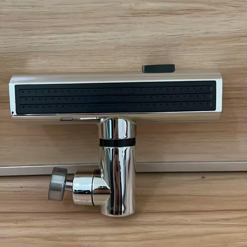 KLVN Silver Multifunctional RV Kitchen Faucet Three Outlet Mode Replacement Tap For Sink Bathroom