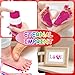 Noosuna Baby Hand and Footprint Ink with Sponge Head, Baby Safe Paint, 1.69 fl oz Non-Toxic and Washable, Dog Safe Paint for Paws Suitable for Babies and Pets, Baby's First Valentine's Day DIY Gifts