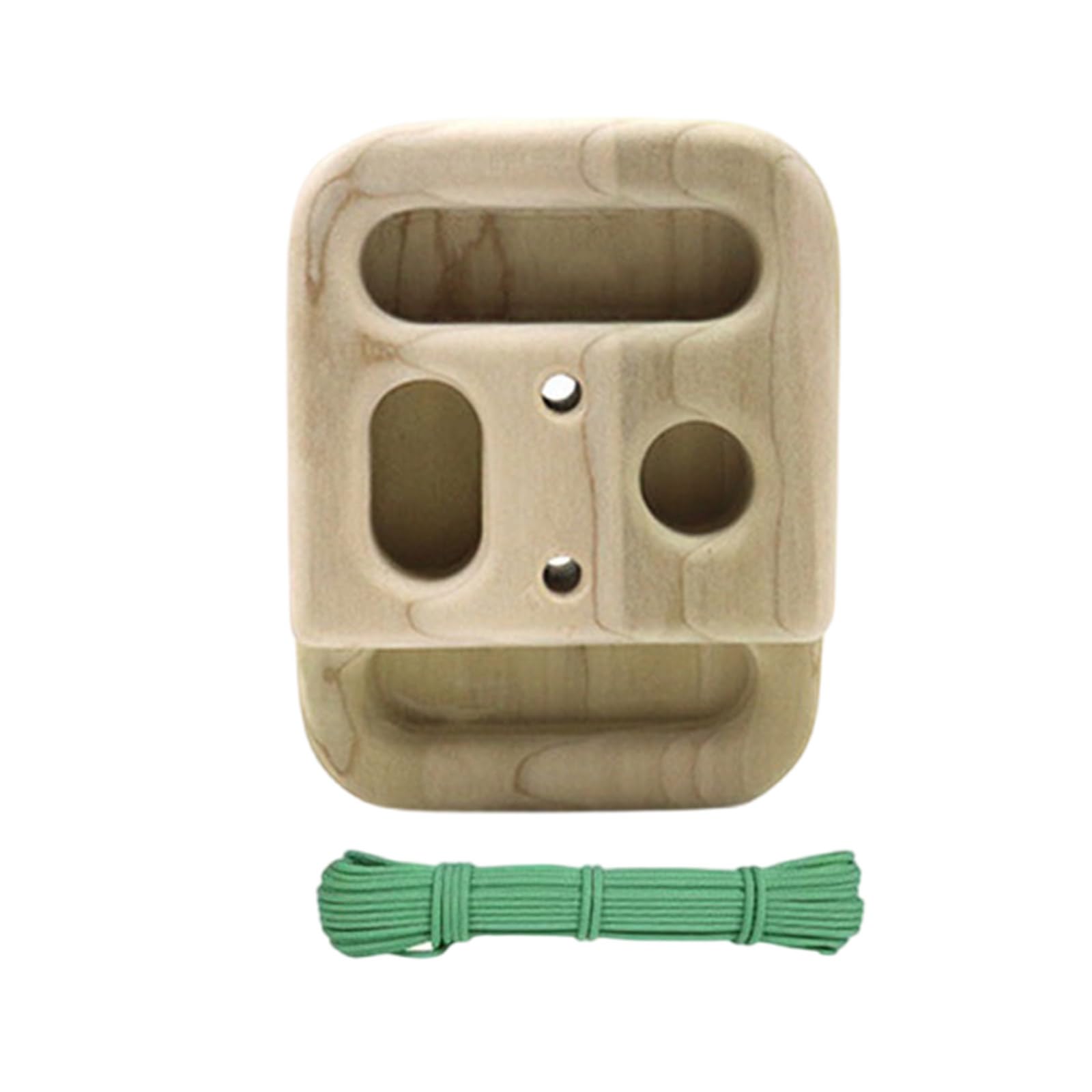 Planche d'escalade en bois portable et légère pour entraînement des doigts
