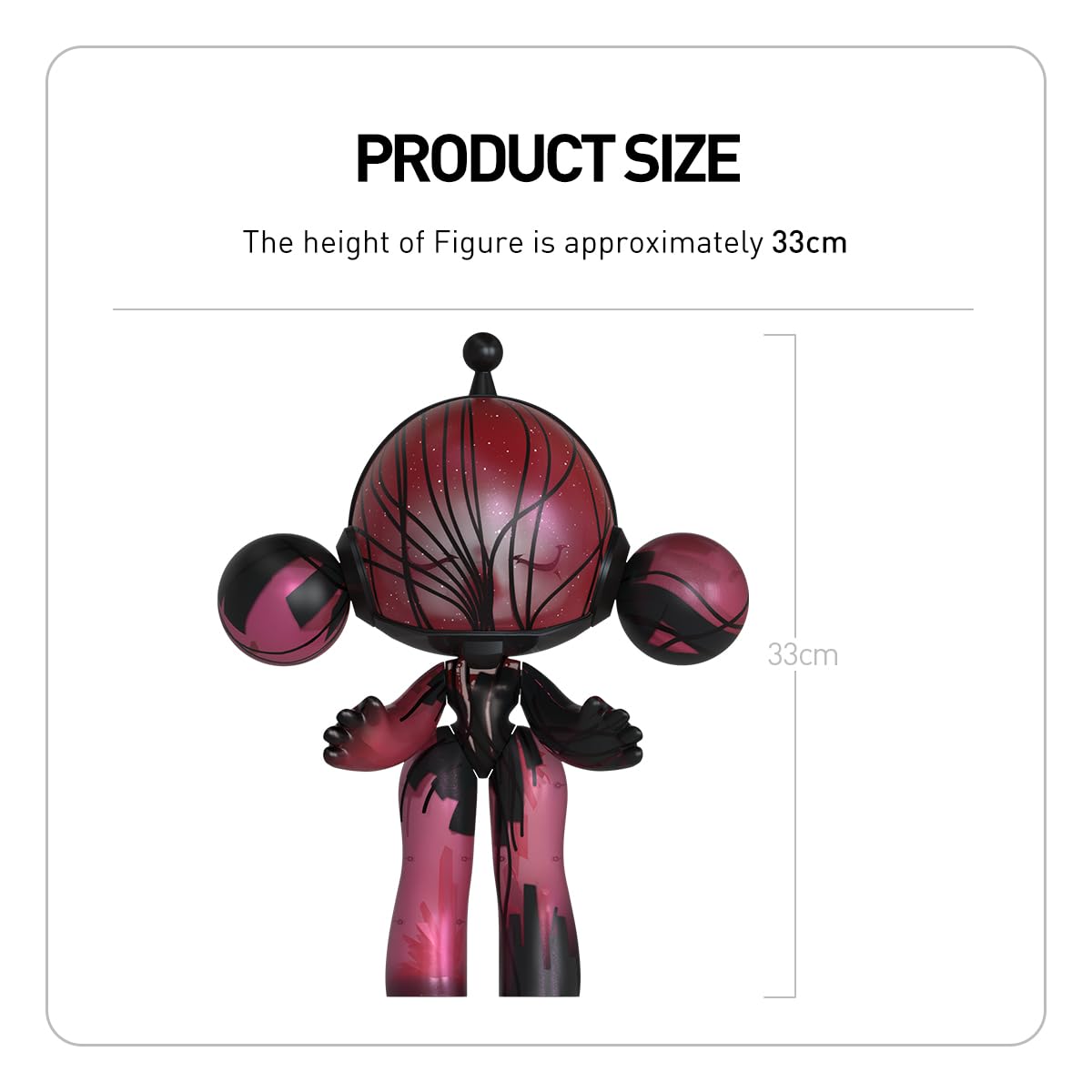 POP MART MEGA α SKULLPANDA 400% Red Crystal Articulated Character