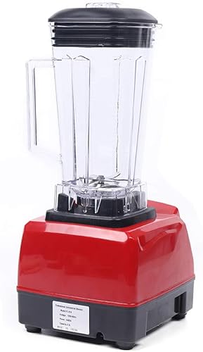 Miniatura 3 de Licuadora profesional, licuadora comercial para encimera, 2 HP 1500 W, resistente, de alta velocidad, 24000 rpm, batidora de alimentos de 67.6fl oz
