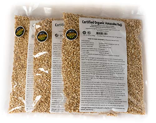 RHAPSODY ORGANIC KOJI - Made in Vermont, USA - Amazake Koji/Shio Koji/Sake Koji, 3-pack (3 x 16 oz) RHAPSODY ORGANIC KOJI - Made in Vermont, USA - Amazake Koji/Shio Koji/Sake Koji, 3-pack (3 x 16 oz)