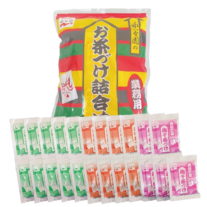 Amazon.co.jp: 永谷園 お茶漬け 3種25食パック アソートパック