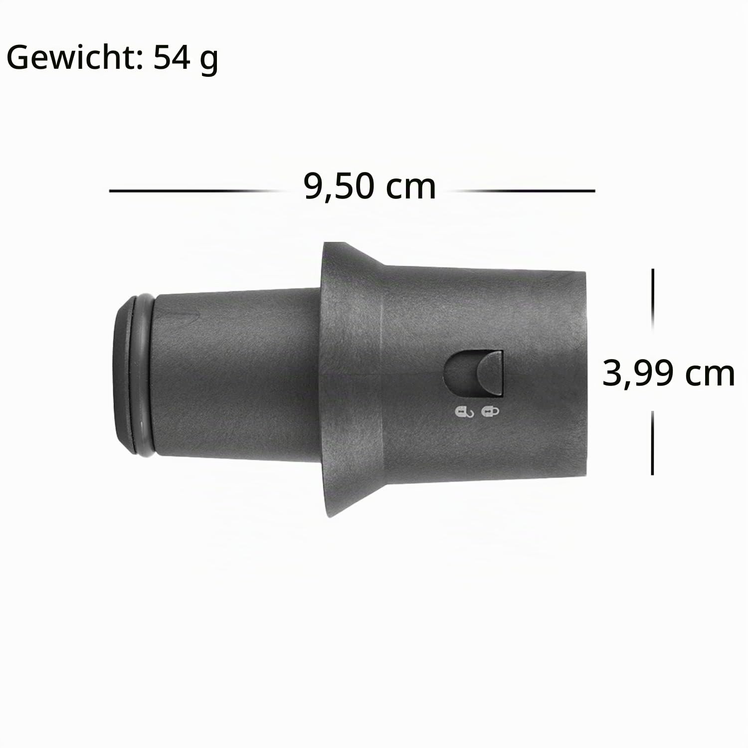 Für Dyson Supersonic Haartrockner, Umwandlung zu Airwrap Styler Upgrade Adapter Aufsatz kompatibel mit Dyson HD01 HD02 HD03 HD04 HD07 HD08
