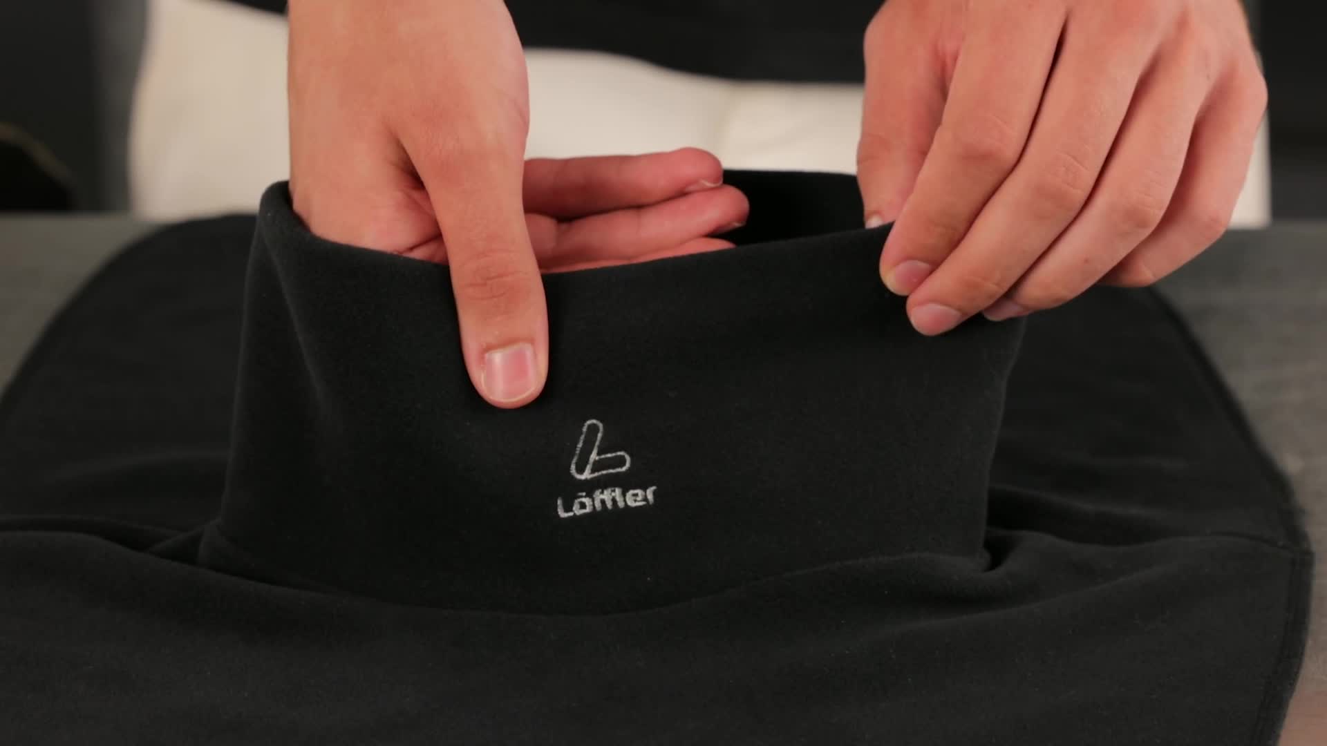 L&ouml;ffler Collare Termico Unisex - Leggero E Traspirante Per Sport E Outdoor